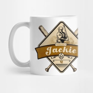 jackie, baseball Mug